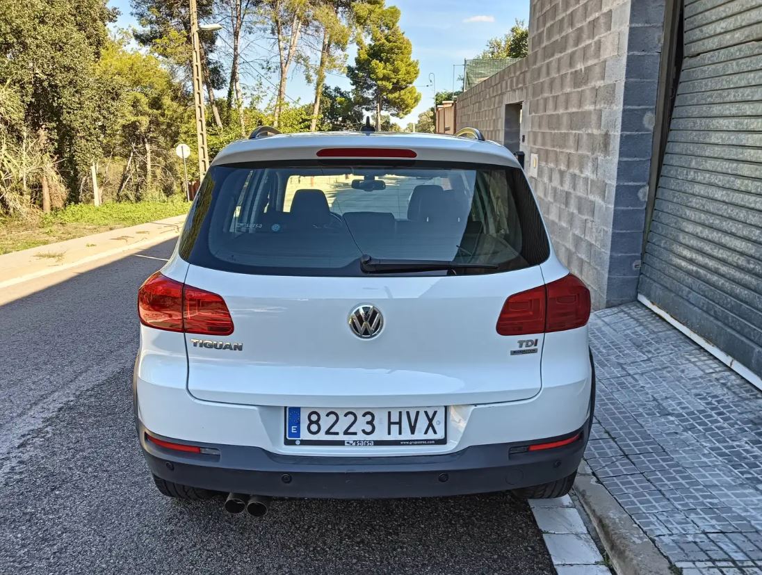 Volkswagen Tiguan parte trasera